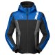 Spidi Warrior Motorrad-Hoodie blau schwarz grau