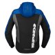 Spidi Warrior Motorrad-Hoodie blau schwarz grau
