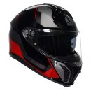 AGV Tourmodular Perception Klapphelm schwarz rot