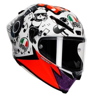 AGV Pista GP RR Guevara Motegi 2022 Helm weiß rot