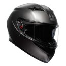 AGV K3 Motorrad-Integral-Helm 22.06 Uni matt Luna grau