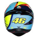 AGV K1 S Rossi Winter Test 2020 Integral-Helm Replica