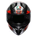 AGV K1 S Fastlap Integral-Helm schwarz grau rot