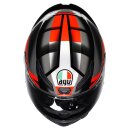 AGV K1 S Fastlap Integral-Helm schwarz grau rot