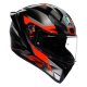 AGV K1 S Fastlap Integral-Helm schwarz grau rot