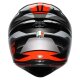AGV K1 S Fastlap Integral-Helm schwarz grau rot