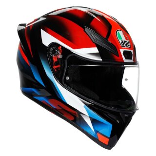 AGV K1 S Fastlap Integral-Helm schwarz rot blau