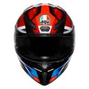 AGV K1 S Fastlap Integral-Helm schwarz rot blau