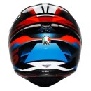 AGV K1 S Fastlap Integral-Helm schwarz rot blau