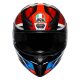 AGV K1 S Fastlap Integral-Helm schwarz rot blau