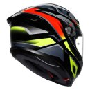 AGV K6 S Erazer Integral-Helm schwarz rot neongelb