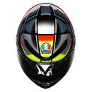 AGV K6 S Erazer Integral-Helm schwarz rot neongelb