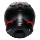 AGV K6 S Karve Integral-Helm mattschwarz grau rot