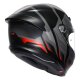 AGV K6 S Karve Integral-Helm mattschwarz grau rot