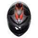AGV K6 S Karve Integral-Helm mattschwarz grau rot