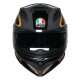 AGV K7 Flow 46 Integral-Helm schwarz grau gold