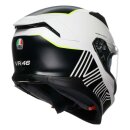 AGV K7 Super 46 Integral-Helm schwarz weiß neongelb