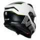 AGV K7 Super 46 Integral-Helm schwarz weiß neongelb
