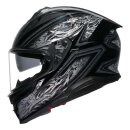 AGV K7 Damascus Integral-Helm schwarz silber