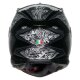 AGV K7 Damascus Integral-Helm schwarz silber