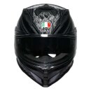 AGV K7 Damascus Integral-Helm schwarz silber
