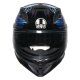 AGV K7 Genisys Integral-Helm mattschwarz blau grau
