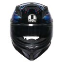AGV K7 Genisys Integral-Helm mattschwarz blau grau