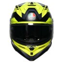 AGV K7 Glimpse Integral-Helm mattschwarz neongelb