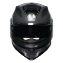 AGV K7 Kyber Integral-Helm matt grau neongelb