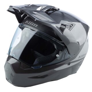 Klim X1 Alpha ECE, DOT Endurohelm Asphalt anthrazit grau