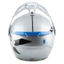 Klim X1 Alpha ECE, DOT Concept Endurohelm blau silber
