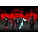 4SR Racing Diablo AR Evo Lederkombi 1Pc schwarz rot