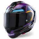 Alpinestars Supertech R10 LE Martinator R01 Carbonhelm lila