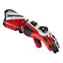 Spidi Carbo Track Evo Handschuh rot weiss schwarz