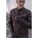 Spidi Garage Leder-Jacke braun