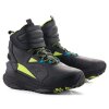 schwarz lime blau